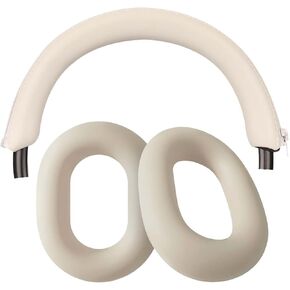Silicone Ear Pad Case Cover for Sony WH-1000XM5, Sony XM5 Wireless Headphones Anti-Scratch Headband Protective