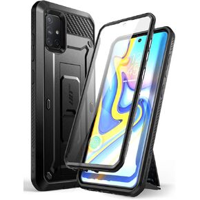 SUPCASE for Samsung Galaxy A51 5G Case [Not Fit Galaxy A51 4G Version], [Built-in Screen Protector & Stand & Belt Clip] Full-Body Heavy Duty Rugged Protective Phone Case for Galaxy A51 5G, Black