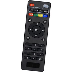 Replacement Remote Control Controller for MXQ (Amlogic S805/S905), MXQ PRO, T95N, M8C, M10, M8S, T95M, X96 Mini, H96 Pro Android TV Box - [Updated Version]