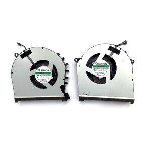 CPU+GPU Cooling Fan Replacement for HP OMEN 17-CB 17T-CB, 17-CB0030NR 17-CB0070NR 17-CB0092NR 17T-CB0xxx, P/N: L62864-001 MG75091V1-1C010-S9A MG75091V1-1C020-S9A (GTX 1660 Ti, RTX 2060 Series)