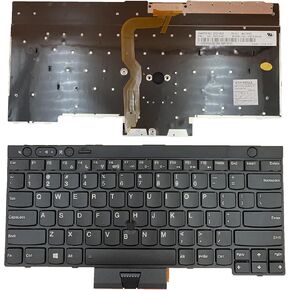 Laptop Replacement US Layout No Pointer Keyboard for Lenovo IBM ThinkPad T430 T430S T430I X230 X230T X230I T530 W530 (Not Fit T430U X230S) 04W2250, 04W3025, 04W2369, 04W3063, 04W3174