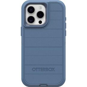 OtterBox iPhone 15 Pro Max (Only) - Defender Series Case - Black - Case Only - Screenless - Rugged & Durable - with Port Protection - Microbial Defense Protection