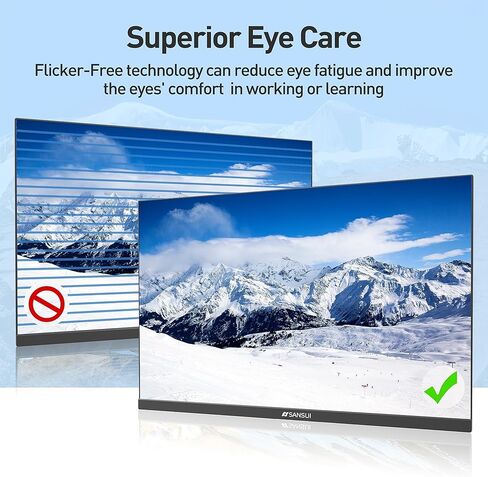 شاشة آي باور 24 بوصة IPS HDR10 FHD 1080P 75HZ شاشة كمبيوتر، أسود in Kuwait