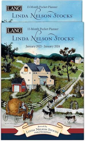 LANG Linda Nelson Stocks 2025 مخطط الجيب الشهري (25991003179) in Kuwait