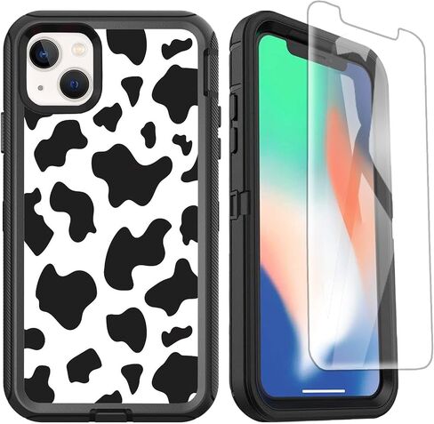 OTTARTAKS Compatible with iPhone 14 Phone Case, iPhone 13 Case with Screen Protector Shockproof Heavy Duty Protective Case for iPhone 13/14 Men Boys, Camouflage in Saudi Arabia