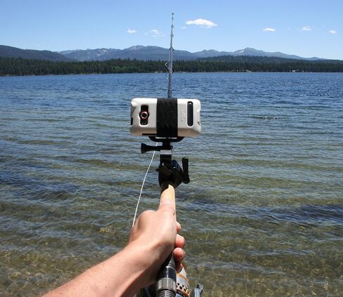 Action Mount® - Sportsman's Mount for Any Smartphone: Attaches to Sports Fishing Rod, Bow, Shotgun, Rifle, Paintball, Etc. Compatible with Any iPhone, Canon Camera. Compatible with GoPro Cameras. in Kuwait