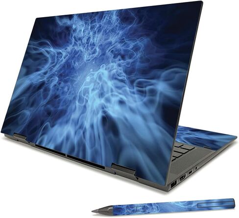 غلاف MightySkins متوافق مع HP Envy x360 15" (2021) - Bio Skull | غطاء ملتف من الفينيل واقٍ ومتين وفريد ​​من نوعه | سهل التطبيق والإزالة وتغيير الأنماط | صنع في الولايات المتحدة الأمريكية in Saudi Arabia