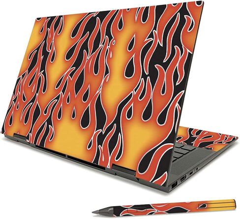 غلاف MightySkins متوافق مع HP Envy x360 15" (2021) - Bio Skull | غطاء ملتف من الفينيل واقٍ ومتين وفريد ​​من نوعه | سهل التطبيق والإزالة وتغيير الأنماط | صنع في الولايات المتحدة الأمريكية in Saudi Arabia