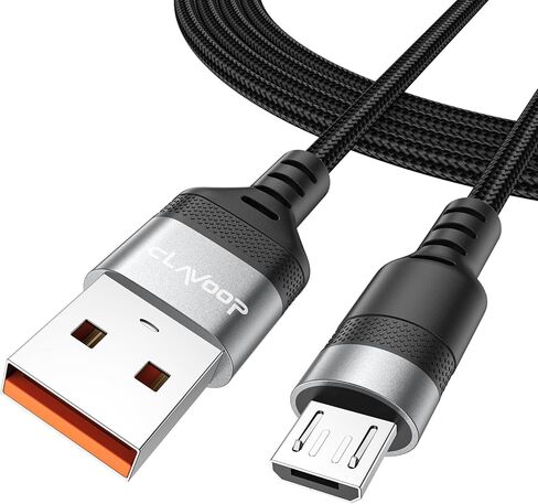 كابل شاحن Kindle بطول 6 أقدام، كابل USB صغير لاستبدال سلك شاحن Kindle، سلك شحن USB إلى Micro USB Kindle لقارئ Kindle الإلكتروني القديم، وأقراص Paperwhite وFire (ليس لعام 2021 وأحدث Kindles) in Saudi Arabia