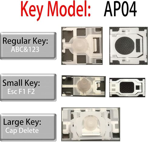 Replacement Individual AP04 Type Up/Down Keycaps keys and Hinges for MacBook Pro 13" 15" 17" A1278 A1286 A1297 Keyboard Keycap Key and Hinge in Saudi Arabia