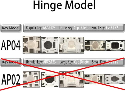 Replacement Individual AP04 Type Up/Down Keycaps keys and Hinges for MacBook Pro 13" 15" 17" A1278 A1286 A1297 Keyboard Keycap Key and Hinge in Saudi Arabia