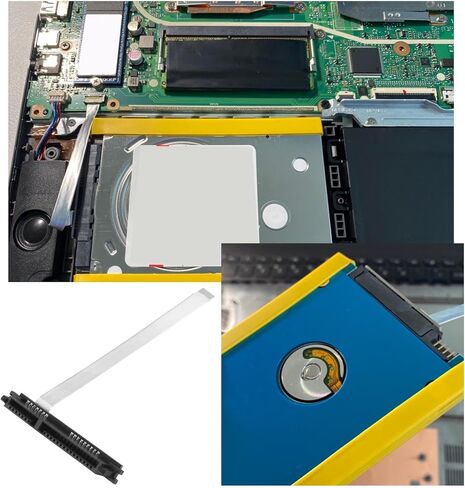 موصل كابل القرص الصلب Lord of the Tools 2.5 بوصة HDD/SSD مع دعامة عالمية متوافقة مع ASUS VivoBook 14 15 S14 S15 S430 S530 X412 X512 R424 R564 in Kuwait