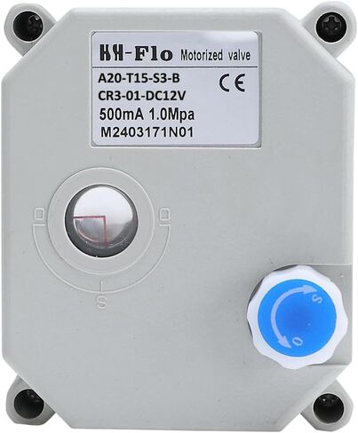 الفولاذ المقاوم للصدأ 3 طريقة 12VDC تشغيل / إيقاف L Port CR3-01 صمام كروي مزود بمحرك (1/2 بوصة CR3-03) in Kuwait
