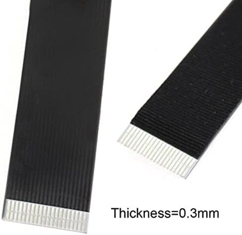 NFHK بزاوية USB 2.0 Type-A ذكر إلى Type-A كابل بيانات مسطح نحيف FPC 90 درجة لـ FPV والقرص والماسح الضوئي والطابعة 20 سم in Saudi Arabia