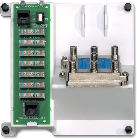 Leviton 47606-BNP BASIC HOME NETWORKING PLUS PANEL 2GHZ in Kuwait