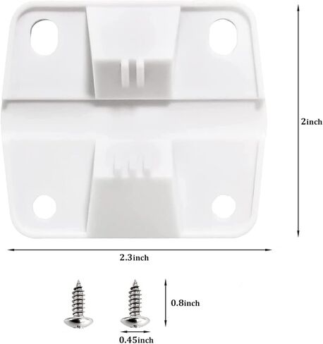 Replacement Cooler Hinges (2-Pack), Replacement Hinges, 2 Plastic Hinges & 8 Mounting Screws in Saudi Arabia