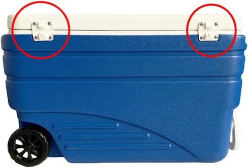 Replacement Cooler Hinges (2-Pack), Replacement Hinges, 2 Plastic Hinges & 8 Mounting Screws in Saudi Arabia