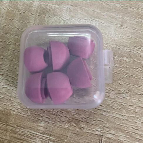 3 أزواج بديلة من Zotech مناسبة للحافظة من إسفنج الذاكرة لأجهزة Apple Airpods Pro الجيل الأول والثاني (S/M/L، أرجواني) in Kuwait