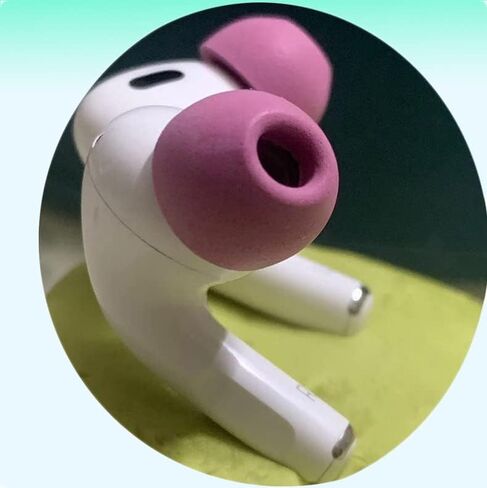 3 أزواج بديلة من Zotech مناسبة للحافظة من إسفنج الذاكرة لأجهزة Apple Airpods Pro الجيل الأول والثاني (S/M/L، أرجواني) in Kuwait