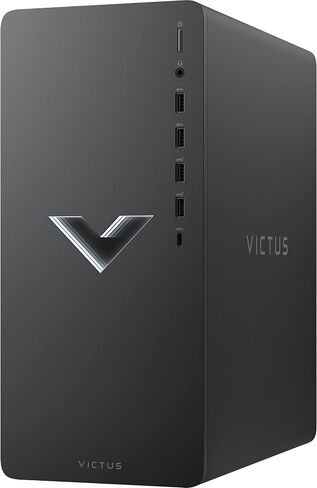 HP Victus 15L Gaming Desktop Computer, NVIDIA GeForce RTX 2060 Graphics, 12th Gen Intel Core Processor, 8 GB SDRAM, 512 GB SSD, Windows 11 Home OS, QuickDrop, Wi-Fi & Bluetooth (TG02-0020, 2022) in Saudi Arabia