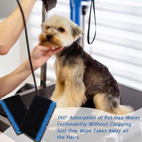 8 قطع مزيل شعر الحيوانات الأليفة للغسيل، أداة التقاط شعر الكلاب قابلة لإعادة الاستخدام للغسالة، أداة إزالة الإسفنج لتنظيف شعر الحيوانات الأليفة، مزيل فعال لفرو الحيوانات الأليفة، يستخدم لتنظيف شعر الحيوانات الأليفة والبطانيات والأسرة والأرائك in Kuwait