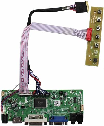 VSDISPLAY HD-MI VGA DVI لوحة تحكم LCD الصوت عدة ل ltm184hl01 c01 1920x1080 15.6 17.3 بوصة لوحة الشاشة B156HW01 V0 V4 V7 B156HW02 LP156WF1 N156HGE LP173WF1 N173HGE HSD173UHW1 B173HW01 in Saudi Arabia