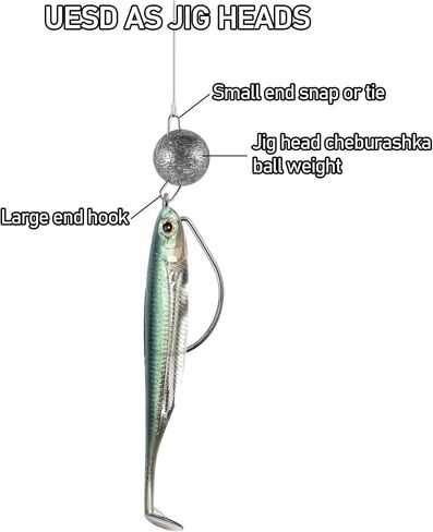 10 Pack Fishing Weights Sinkers with Snaps, Fishing Jig Heads Cheburashka Ball Weights, Quick Change Cannonball Sinkers Stainless Steel Clip Lead Bead Head Weight for DIY rigs Lures Leaders in Saudi Arabia