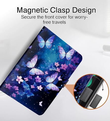 حافظة لجهاز iPad Mini 6 الجيل 8.3 بوصة 2021 مع تنبيه/غفو تلقائي، مشبك مغناطيسي، حافظات واقية قابلة للطي لجهاز Apple iPad Mini الجيل السادس، الطائر الطنان in Kuwait