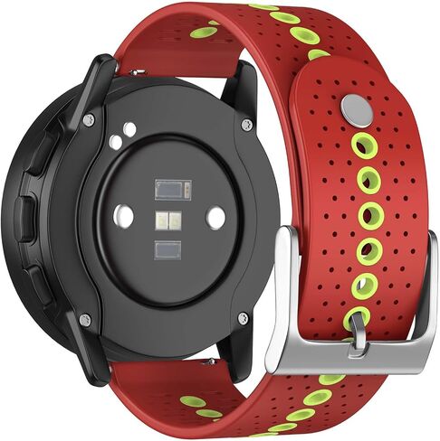 حزام ساعة Suunto 9 Peak/9 Peak Pro/5 Peak/Race/Vertical، 22 مم من السيليكون QuickFit بديل لـ Garmin Venu 3/Venu 2/Vivoactive 4/Forerunner 265/Forerunner 255 in Kuwait