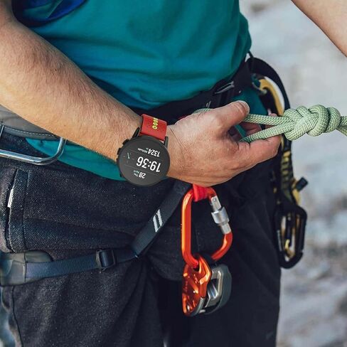 حزام ساعة Suunto 9 Peak/9 Peak Pro/5 Peak/Race/Vertical، 22 مم من السيليكون QuickFit بديل لـ Garmin Venu 3/Venu 2/Vivoactive 4/Forerunner 265/Forerunner 255 in Kuwait