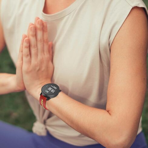 حزام ساعة Suunto 9 Peak/9 Peak Pro/5 Peak/Race/Vertical، 22 مم من السيليكون QuickFit بديل لـ Garmin Venu 3/Venu 2/Vivoactive 4/Forerunner 265/Forerunner 255 in Kuwait