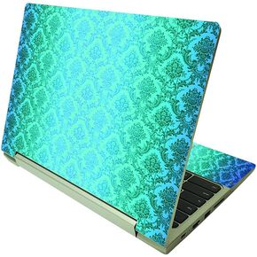 MightySkins Skin Compatible with Lenovo IdeaPad Flex 3 Chromebook 2-in-1 11.6" (2021) - Carved Blue | Protective, Durable, and Unique Vinyl Decal wrap Cover | Easy to Apply | Made in The USA