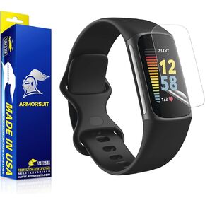 ArmorSuit 6 Pack for Fitbit Charge 5 (2021) Anti-Glare Screen Protector MilitaryShield Matte Film - Made in USA