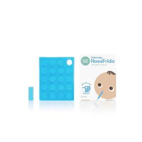 فريدا بيبي نوزفريدا حافظة + عبوات | التنظيف والتخزين لجهاز NoseFrida The Snotsucker Nasal Aspirator الذي يوصي به الطبيب، وحقيبة السفر للتخزين، وفرشاة تنظيف الشعيرات، ومرشحات النظافة، وسجل الأطفال