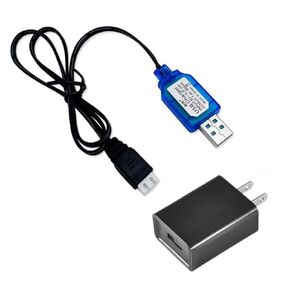 Water Gel Ball Bead Blaster USB charger cable adapter for Splatrball Gun Charger Splatrball SRB1200 SRB400-SUB SRB400, SplatRball,SCX24 RC Car, Drone