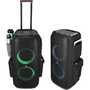 Multifunction Case for JBL PartyBox Stage 320 Speaker,Dust Cover fit PartyBox Stage 320 -Portable Outdoor Travel Charging Work Must (for PartyBox Stage 320)