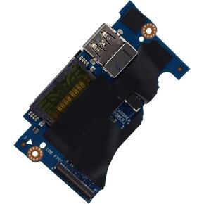 Deal4GO Power Button USB Port SD Card Reader IO Circuit Board H2P6T 0H2P6T LS-C881P Replacement for Dell XPS 13 9343 9350 9360