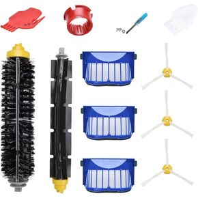 LOVECO 12 Pcs Replacement Filter Compatible for iRobot Roomba 536 550 551 552 564 570 585 589 692 690 680 671 650 614 675 692 Robotic