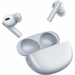 realme True Wireless Buds Air 6 Pro, 11mm Dynamic Drivers and 6mm Tweeter, 40 Hrs Play Time, 50 dB ANC, LHDC, 55ms Low Latency, 3D Spatial Sound, IP55 Water Resistant, Bluetooth 5.3, Silver in Kuwait