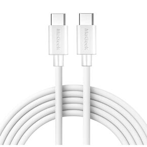 MaGeek USB C to USB C Cable 10ft, [10 Foot] Super Long iPhone 15 Fast Charger Cable, 60W PD USB-C Charging Cord for iPhone 15, iPad, MacBook Pro, Samsung Galaxy S24,S23,S22, and More (Black)