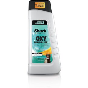 Shark EXCM48 CarpetXpert Deep Clean Pro Formula for Shark Upright & Portable Carpet cleaners, formulated for all carpets, upholstery & area rugs, eliminates tough pet messes and odors, 48oz