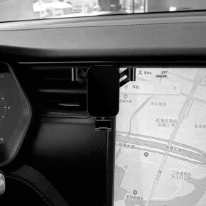 Car Phone Holder Compatible with Tesla Model S/X Phone Mount Mobile Phone Stand Interior Accessories 2016 2017 2018 2019 2020 2021 2022 (for Model S 2014-2022/MODEL X 2016-2021)