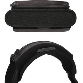 kwmobile Headband Protector Compatible with Sony WH-H910N / WF-1000XM3 Headband Cover - Headphone Band - Black