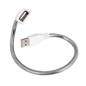3Pcs 30cm Flexible USB Male to Female Stand Holder Data Power Gooseneck Short Cable