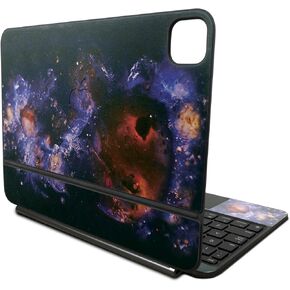 Carbon Fiber Skin Compatible with Apple Magic Keyboard for iPad Pro 11‑inch (M4) 2024 - Wildheart - Premium 3M Vinyl Protective Wrap Decal Cover - Easy to Apply | Crafted in The USA by MightySkins