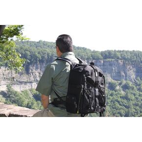 Ape Case, ACPRO2000, Large backpack, Laptop compartment, Padded, Rain cover included, Adjustable straps, Camera Backpack, Equipment bag, Black (ACPRO2000)