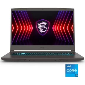 MSI Thin 15.6" 144Hz Gaming Laptop - Intel Core i5-12450H NVIDIA GeForce RTX 3050 8GB DDR4 512GB SSD Gray
