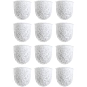 Nispira Water Filter Pod Replacement Compatible with Wolf Gourmet Coffee Maker System 10 cups WGCM100S WGCM110S WGCM120S. Compared to Part WGCM350. 12 Filters