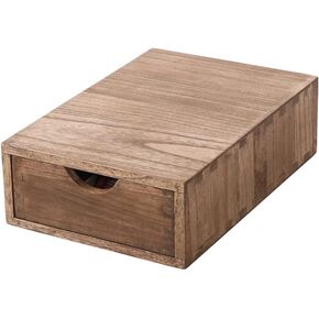 Coffee Pod Holders 1-Layer 1-Drawer Dark Brown (CF1D1C-DK)