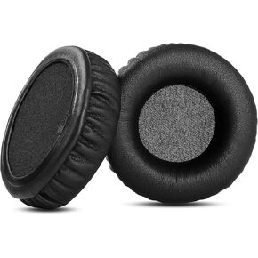 Premium Replacement Earpads Cushions Compatible with Sennheiser HD205/HD-205/HD 205 Headphone Ear Pads with Softer Protein Leather/Memory Foam